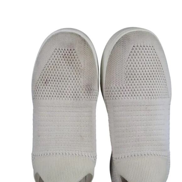 Steve Madden Shoes Womens 7 Sneakers Slip On Casual Fashion Knit White Platform - Picture 9 of 16